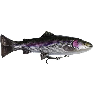 Savage gear gumová nástraha pstruh 4d line thru pulsetail trout ss rainbow trout-dĺžka 25 cm 202 g