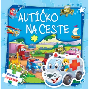 Autíčko na ceste -- Obsahuje 6x puzzle