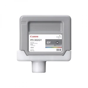 Canon PFI-302GY, 2217B001 šedá (grey) originální cartridge