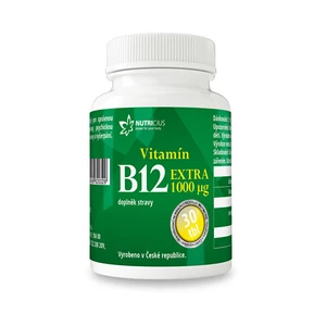 Nutricius Vitamín B12 Extra 1000 μg 30ks