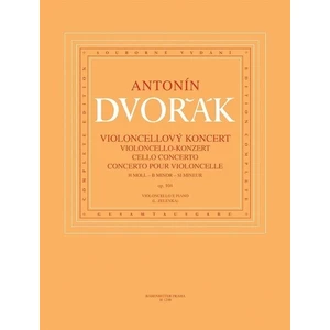 Antonín Dvořák Koncert pro violoncello a orchestr h moll op. 104 Noten