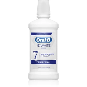 Oral B 3D White Luxe ústní voda s bělicím účinkem 500 ml