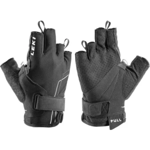 Leki Nordic Breeze Shark Short Gloves Black/White 6