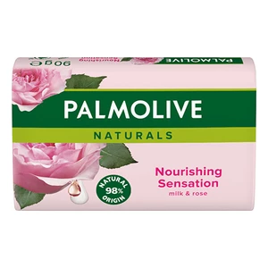 PALMOLIVE Naturals Tuhé mýdlo Milk & Rose 6x 90 g