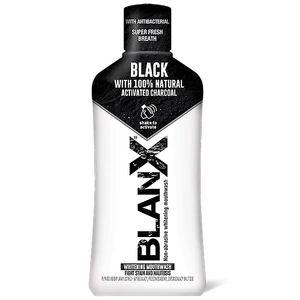 BlanX Black bělicí ústní voda s aktivním uhlím 500 ml