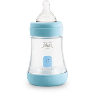 CHICCO Láhev kojenecká Perfect 5 silikon 150 ml chlapec