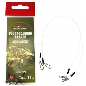 Falcon fluorocarbon leader 25 cm 2 ks-7 kg