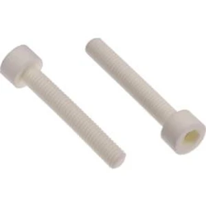 Šrouby s válcovou hlavou PB Fastener 701395, N/A, M3, 20 mm, keramika, 1 ks