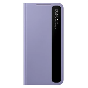 Puzdro Clear View Cover pre Samsung Galaxy S21 Plus - G996B, violet (EF-ZG996C)