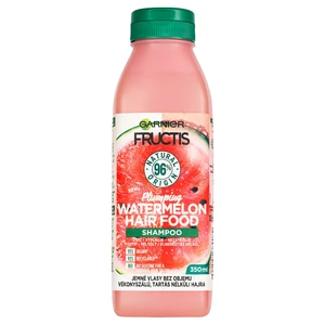 Garnier Fructis Watermelon Hair Food šampón pre jemné vlasy bez objemu 350 ml