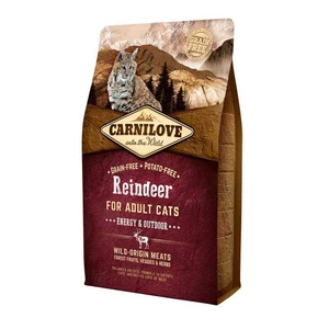 Carnilove Cat Grain Free Reindeer Adult Energy&Outdoor 2kg