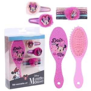 BEAUTY SET ACCESSORIES 8 PIEZAS MINNIE