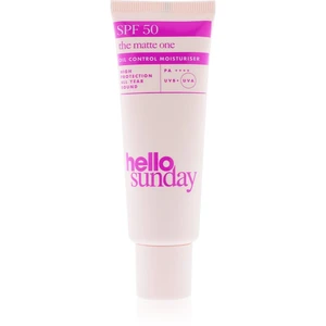 hello sunday the matte one matující podkladová báze pro mastnou a problematickou pleť SPF 50 50 ml