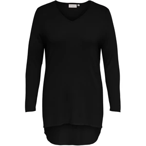 ONLY CARMAKOMA Dámske tričko CARMARRYS Regular Fit 15247293 Black XL/XXL