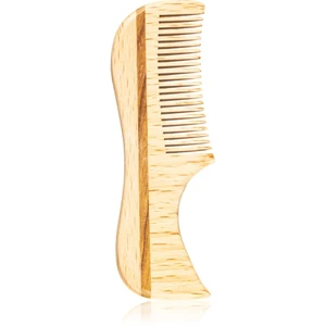 Golden Beards Eco Moustache Comb 7,5 cm drevený hrebeň na fúzy 7,5 cm