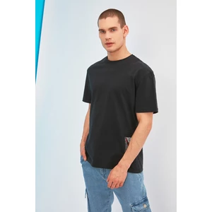 Trendyol T-Shirt - Black - Relaxed fit