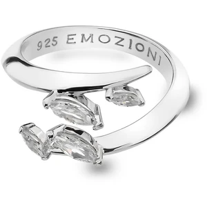 Hot Diamonds Stříbrný prsten Hot Diamonds Emozioni se zirkony ER023 50 mm