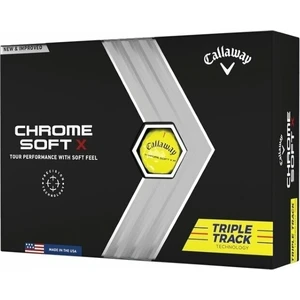 Callaway Chrome Soft X 2022 Yellow Triple Track