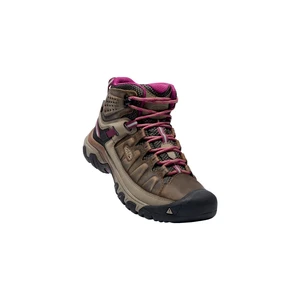 KEEN TARGHEE III MID WP W Dámská treková obuv KEN1204146002 weiss/boysenberry 395