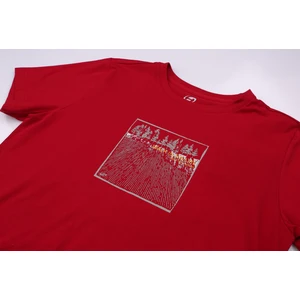 HANNAH MIRAM Pánské triko 10011268HHX01 deep claret L