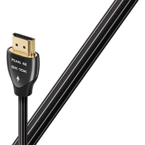 Kábel AUDIOQUEST HDMI 2.1 Pearl 48, 1 m (qpearlhdmi480010) čierny HDMI 2.1 kábel • dĺžka 1 m • podpora až 10K Ultra HD rozlíšenia • spätne kompatibiln