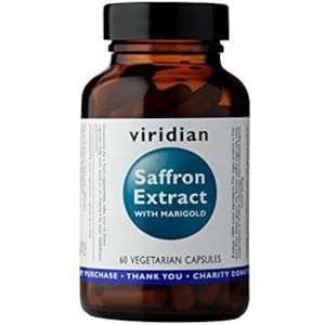 VIRIDIAN Nutrition Saffron Extract 60 kapslí