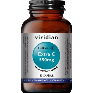 Viridian Extra C (Vitamín C) 550 mg 150 kapsúl