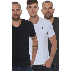 Férfi póló dewberry 3 Pack