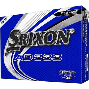 Srixon AD333 2020 12 Pure White Balls