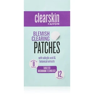 Avon Clearskin Blemish Clearing náplasti na problematickou pleť proti akné 12 ks