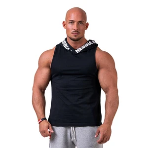 Nebbia No Excuses Tank Top Hoodie Schwarz M