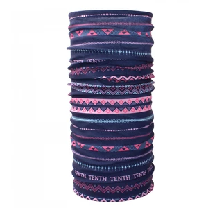 multifunctional scarf Printemp pink triangle stripes