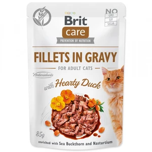 Kapsička Brit Care Cat Fillets in Gravy with Hearty Duck 85g