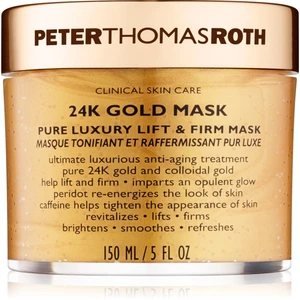 Peter Thomas Roth 24K Gold luxusná spevňujúca maska na tvár s liftingovým efektom 150 ml