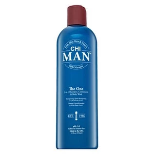 CHI Man The One 3 v 1 šampón, kondicionér a sprchový gél 355 ml