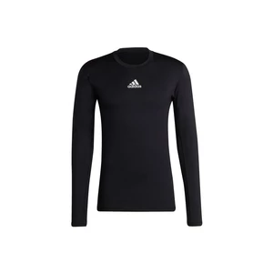 Tréningové tričko s dlhým rukávom adidas Performance čierna farba, jednofarebné
