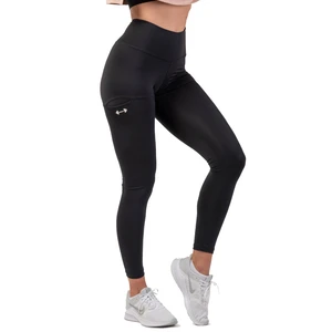 Nebbia Active High-Waist Smart Pocket Leggings Black XS