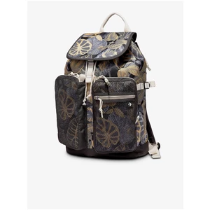 Yellow-blue patterned backpack Converse - Women