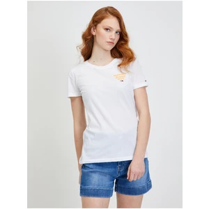 White Women's T-Shirt Tommy Jeans - Women