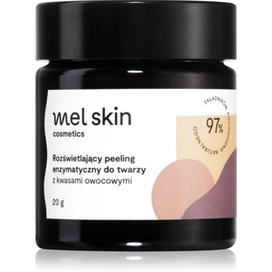 Mel Skin Brightening enzymatický peeling pro rozjasnění a vyhlazení pleti 20 g