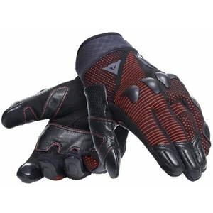 Dainese Unruly Ergo-Tek Gloves Negru/Roșu Fluorescent XL Mănuși de motocicletă