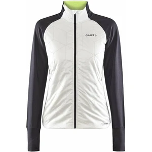 Craft ADV SubZ Lumen Jacket 2 W Ash White/Slate L Chaqueta para correr