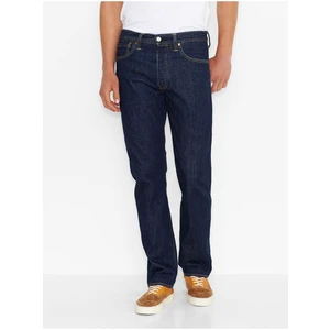 Levi's Tmavě modré pánské straight fit džíny Levi's® 501 Onewash - Pánské
