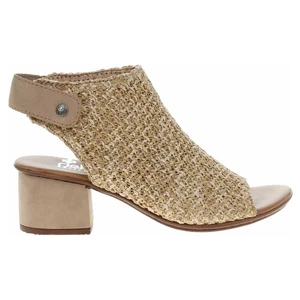 Dámske sandále Rieker 64670-60 beige 39