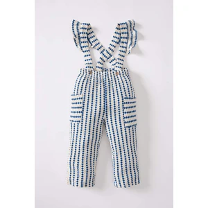 DEFACTO Baby Girl Regular Fit Striped Trousers