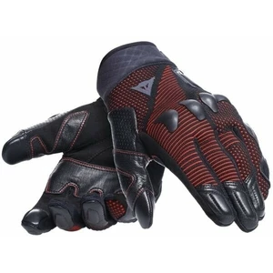 Dainese Unruly Ergo-Tek Gloves Negru/Roșu Fluorescent 3XL Mănuși de motocicletă