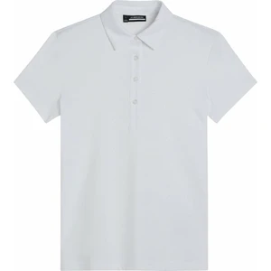 J.Lindeberg Henrietta Debossed Polo White M