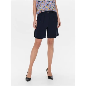 Dark blue wide shorts JDY Tomika - Women