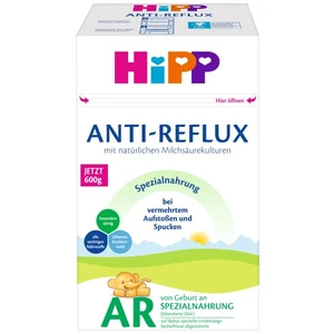 HiPP Špeciálna dojčenská výživa Anti-Reflux od narodenia 600 g