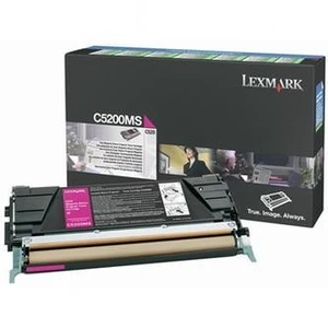 Lexmark C5200MS purpurový (magenta) originálny toner